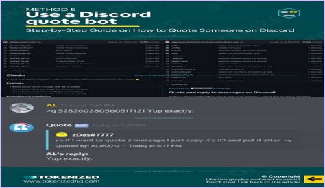 How to quote someone on Discord